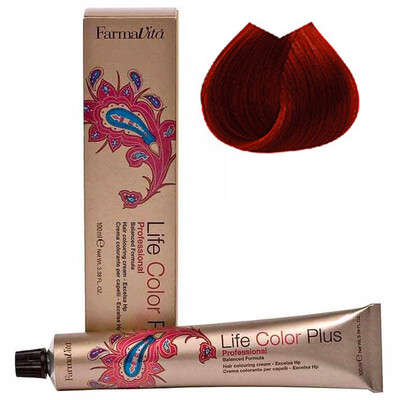 FARMAVITA COLORAÇÃO LIFE COLOR PLUS 6.666 louro escuro vermelho carmim