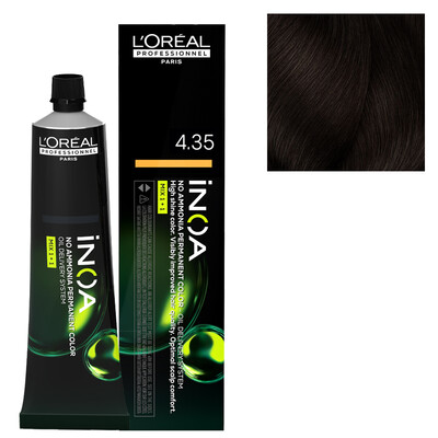 L’ORÉAL PRO INOA COLORATION PERMANENTE SANS AMMONIAQUE 4.35