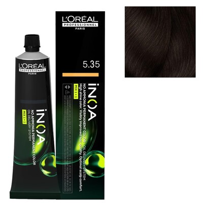 L’Oréal Pro Inoa Coloración permanente sin amoníaco 5.35