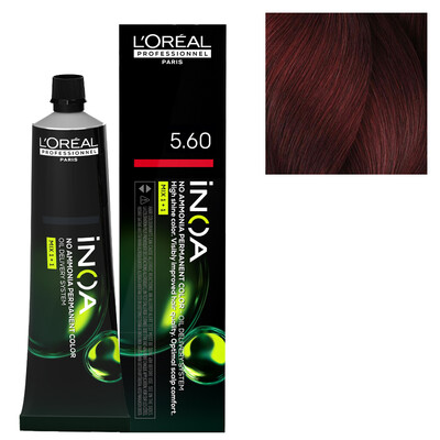 L’ORÉAL PRO INOA COLORATION PERMANENTE SANS AMMONIAQUE 5.60 DM5