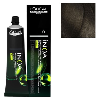 L’Oréal Pro Inoa Coloración permanente sin amoníaco 6 Fundamental