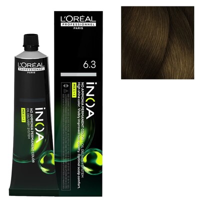 L’ORÉAL PRO INOA AMMONIA-FREE PERMANENT HAIR COLOUR 6.3 FUNDAMENTAL