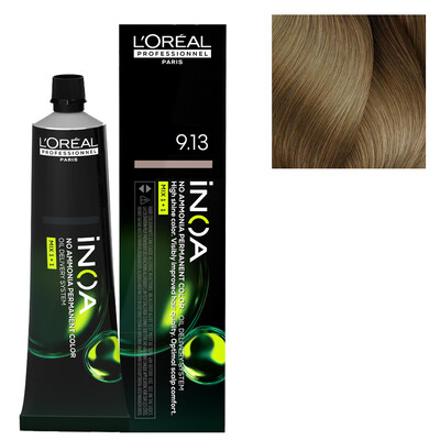 L’ORÉAL PRO INOA PERMANENT AMMONIA-FREE HAIR COLOUR 9.13