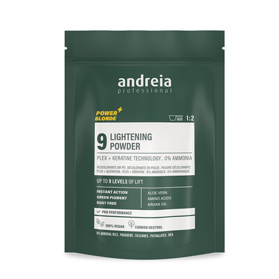 ANDREIA POWER BLONDE 9 POUDRE DÉCOLORANTE VERTE