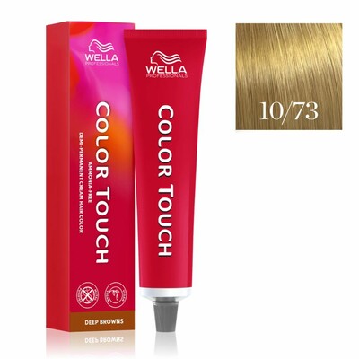 Wella Color Touch Demi-Permanent Coloración Semiparmanente 10/73