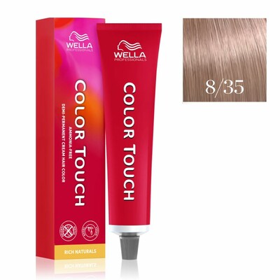 Wella Color Touch Demi-Permanent Coloración Semiparmanente 8/35