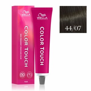 WELLA COLOR TOUCH DEMI-PERMANENT PLUS COLORAÇÃO SEMIPERMANENTE 44/07
