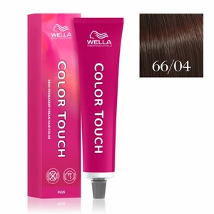 WELLA COLOR TOUCH DEMI-PERMANENT PLUS COLORAÇÃO SEMIPERMANENTE 66/04