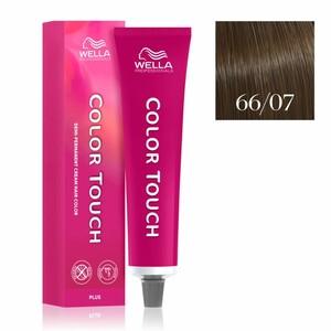 WELLA COLOR TOUCH DEMI-PERMANENT PLUS COLORAÇÃO SEMIPERMANENTE 66/07