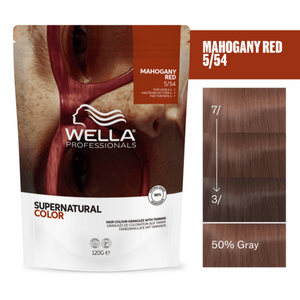 Wella Supernatural Color 5/54 Mahogany Red