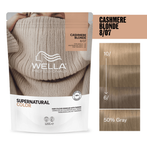 Wella Supernatural Color 8/07 Cashmere Blonde