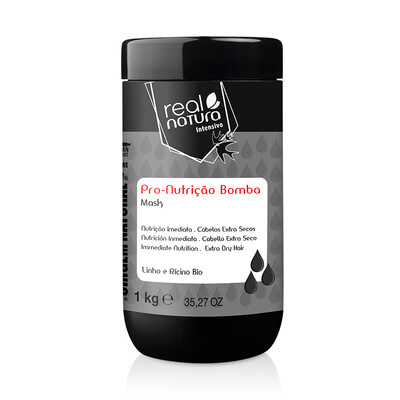 Real Natura Pro-Nutrição Bomba Mascarilla Nutritiva Cabello Extra Seco