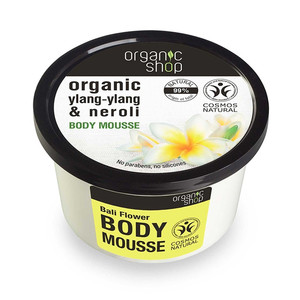ORGANIC SHOP Body Mousse with Flowers from Bali