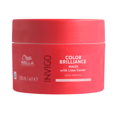 Wella Invigo Color Brilliance Mascarilla Color Intenso Cabellos Finos