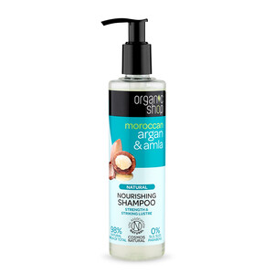 ORGANIC SHOP CHAMPÔ NUTRITIVO ORGÂNICO DE ÓLEO ARGAN & AMLA