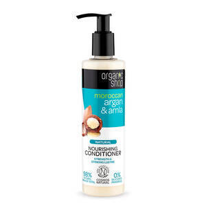 ORGANIC SHOP CONDICIONADOR NUTRITIVO ORGÂNICO DE ÓLEO DE ARGAN & AMLA