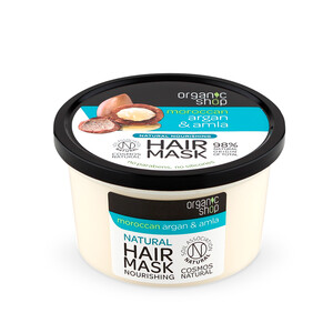 ORGANIC SHOP MÁSCARA NUTRITIVA ORGÂNICA DE ÓLEO DE ARGAN & AMLA