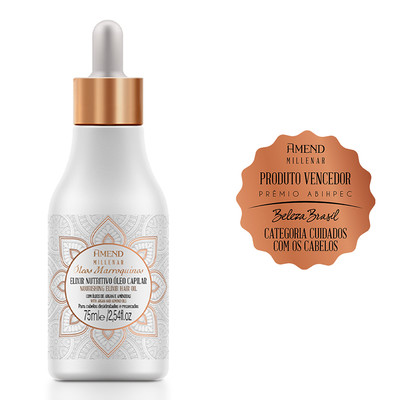 AMEND NUTRITIVE ELIXIR CAPILLARY OIL MILLENAR MOROCCAN OILS
