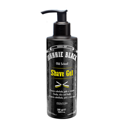 Johnnie Black Shave Gel para afeitar