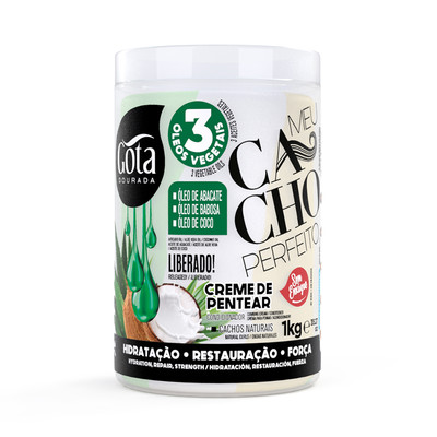 GOTA DOURADA MEU CACHO PERFEITO LEAVE-IN CREAM 3 PLANT OILS