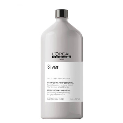 L’Oréal Professionnel Serie Expert Silver - Champú Cabello Blanco/Gris