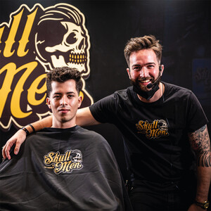 SKULL MEN Champô com 4