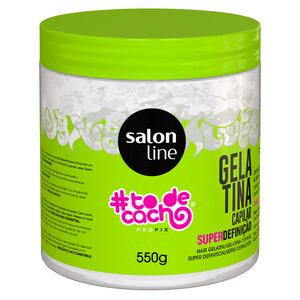 SALON LINE TODECACHO GELATINA CAPILAR SUPER DEFINIÇÃO