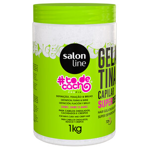 SALON LINE TODECACHO GELATINA CAPILAR SUPER DEFINIÇÃO