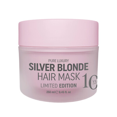 Rich Pure Luxury Silver Blonde Mask