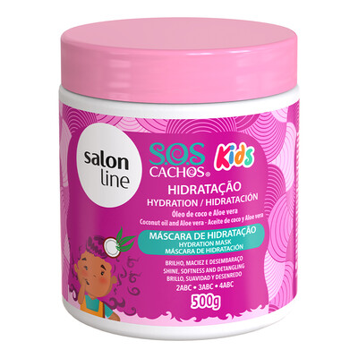 SALON LINE KIDS HIDRATAÇÃO SOS CACHOS INTENSE HYDRATION MASK