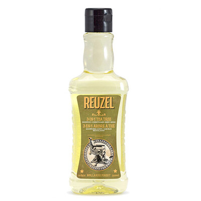 REUZEL 3 IN 1 SHAMPOO CONDICIONADOR E GEL DE BANHO