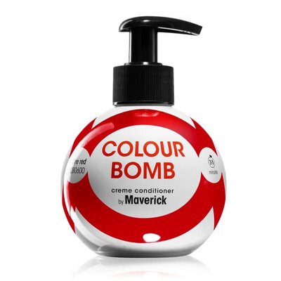 COLOUR BOMB TEMPORARY HAIR COLOUR CREAM FIRE RED
