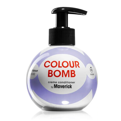 COLOUR BOMB CREME COLORAÇÃO TEMPORÁRIA WHITE PLATINUM