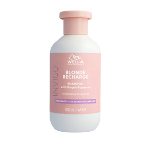 WELLA INVIGO BLONDE RECHARGE CHAMPÔ ROXO CABELO LOIRO