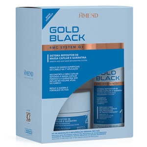 AMEND GOLD BLACK RMC SYSTEM Q+ HAIR MASS AND KERATIN REPLACEMENT
