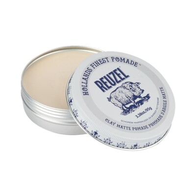 REUZEL CLAY MATTE POMMADE D'ARGILE À FIXATION FLEXIBLE