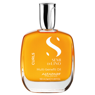 Alfaparf Semi di Lino Curls Aceite Multibeneficios Para Ondas y Rizos