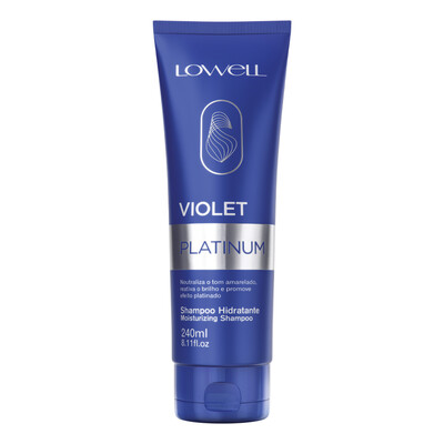 Lowell Violet Platinum Champú Hidratante Cabello Rubio