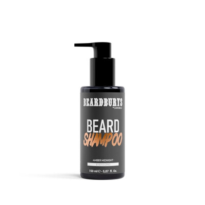 BEARDBURYS AMBER MIDNIGHT SHAMPOO FOR BEARD AND FACE