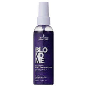 SCHWARZKOPF BLONDME BOND REPAIR PURPLE SPRAY CONDICIONADOR LEAVE IN ROXO