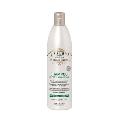 IL SALONE MILANO KERATIN SHAMPOO PROFISSIONAL PARA CABELOS DANIFICADOS