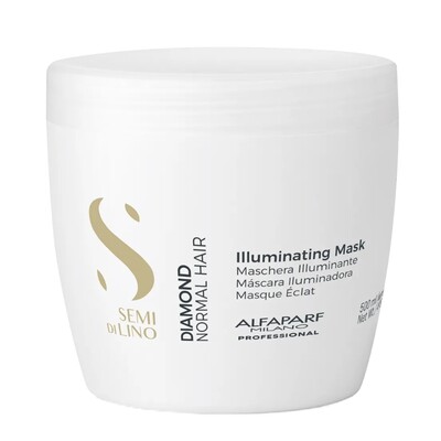 Alfaparf Semi di Lino Diamond Mascarilla Iluminadora Cabello Normal