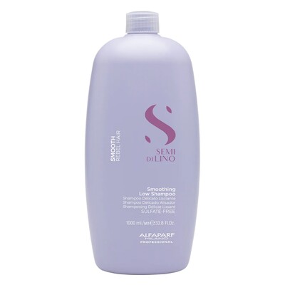 ALFAPARF SEMI DI LINO SMOOTHING LOW SHAMPOO LISSAGE CHEVEUX REBELLES