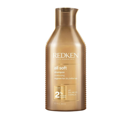 REDKEN ALL SOFT MOISTURISING SHAMPOO FOR DRY HAIR