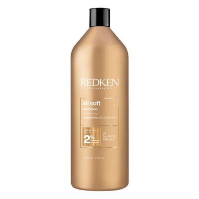 REDKEN ALL SOFT SHAMPOO HYDRATANT POUR CHEVEUX SECS