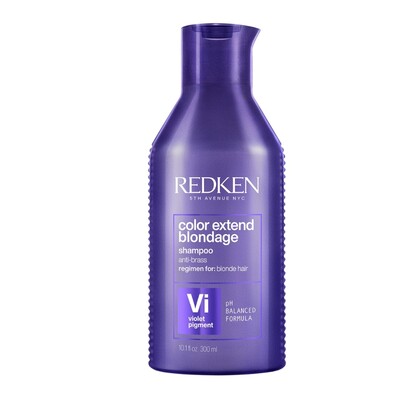 REDKEN COLOR EXTEND BLONDAGE SHAMPOO ROXO PARA CABELOS LOIROS