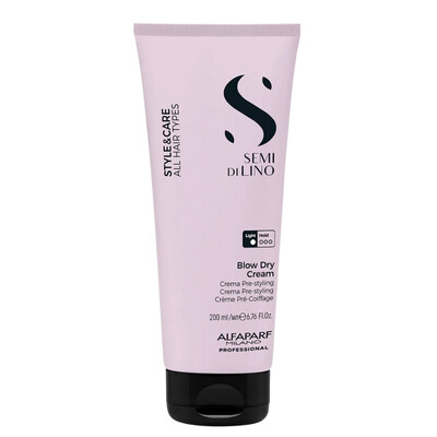 ALFAPARF SEMI DI LINO STYLE CARE BLOW DRY LIGHT HOLD MODELLING CREAM