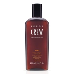 AMERICAN CREW CLASSIC 3-IN-1 SHAMPOO CONDICIONADOR E GEL BANHO PARA HOMEM
