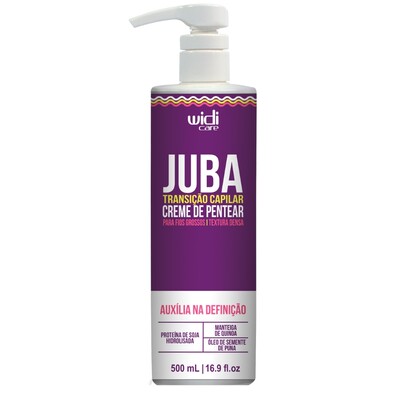 WIDI CARE JUBA TRANSIÇÃO CAPILAR CREME DE PENTEAR TEXTURA DENSA