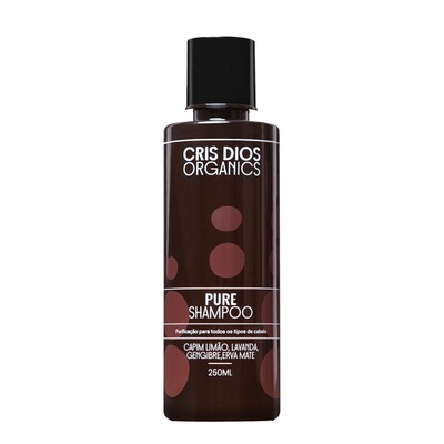 CRIS DIOS ORGANICS PURE SHAMPOING NETTOYANT PROFOND